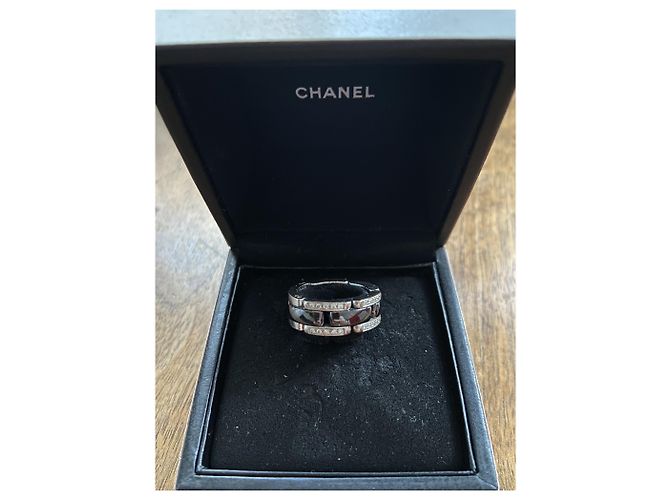 Chanel Modello ultra medio con diamanti Silver hardware - vista 14