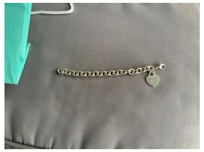 Tiffany & Co pulseira de coração turquesa - vista 6