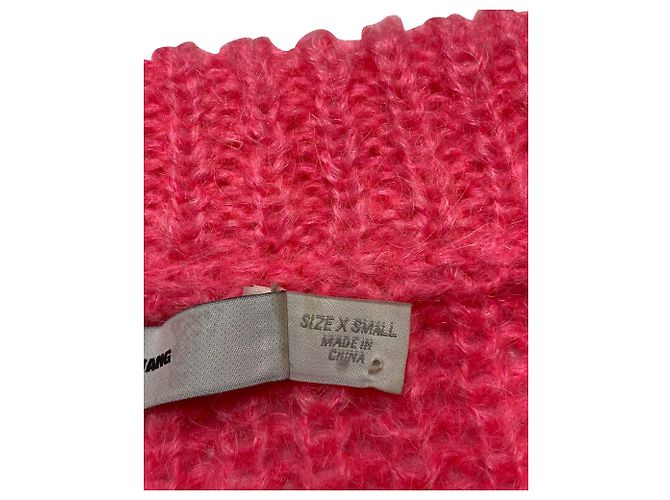 T by Alexander Wang Strickpullover aus rosa Acryl - Ansicht 4