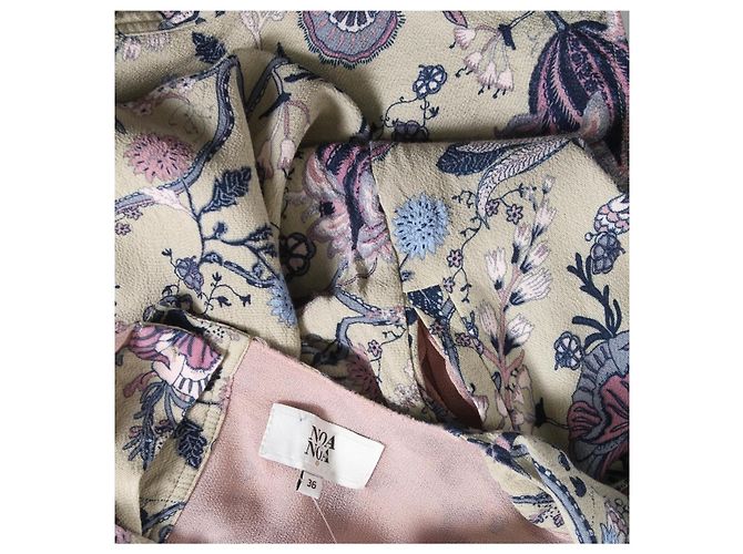 Noa Noa Blumenkleid aus Viscose Mehrfarben - Ansicht 3