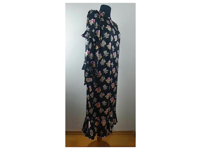 Needle & Thread Kleid aus Viskose mit Blumenmuster Mehrfarben - Ansicht 4