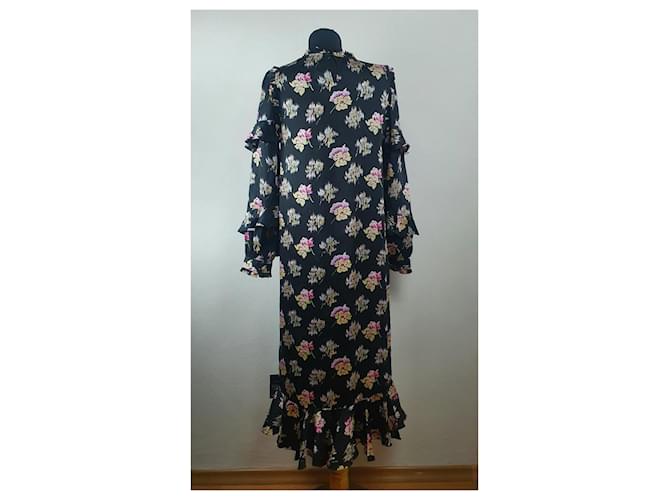 Needle & Thread Kleid aus Viskose mit Blumenmuster Mehrfarben - Ansicht 5