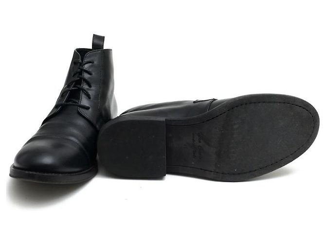 [Used] Ann Demeulemeester lace-up boots cowhide calf - view 8