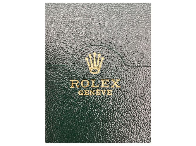 ROLEX GREEN LEATHER CARD HOLDER - view 3