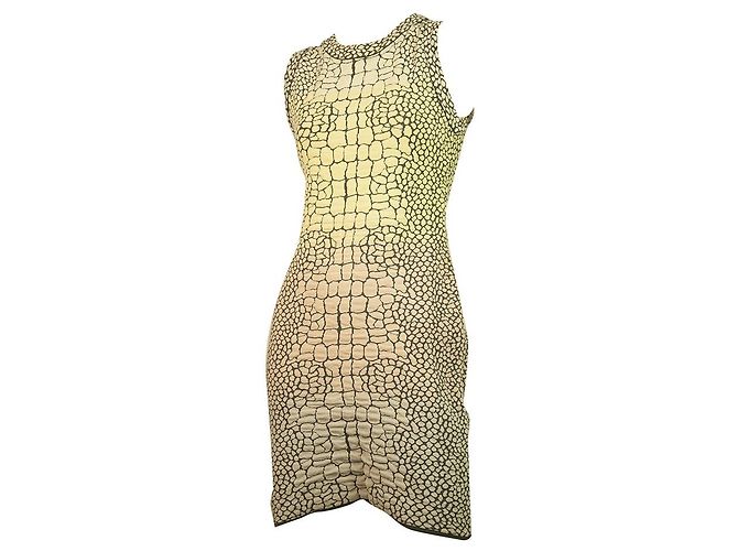 M Missoni Multicolor Crocodile Pattern Ärmelloses, figurbetontes Mini-Kleid 40 Mehrfarben - Ansicht 6