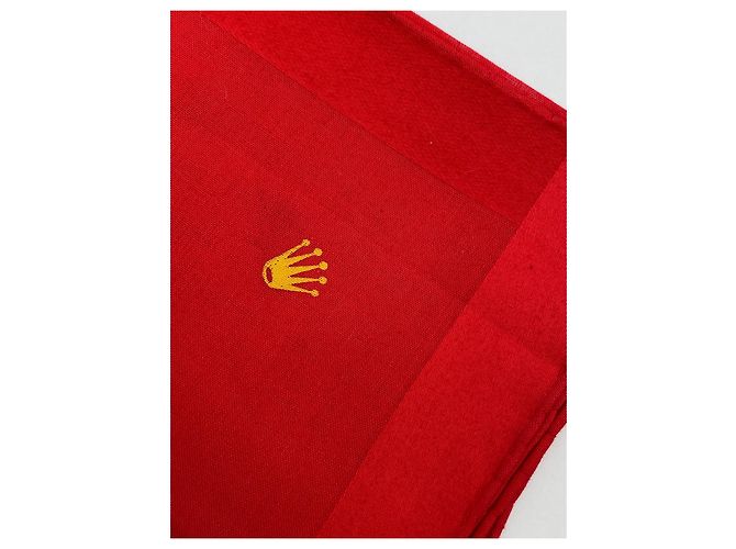 Rolex fazzoletto 100% cotone rosso nuovo - vista 3