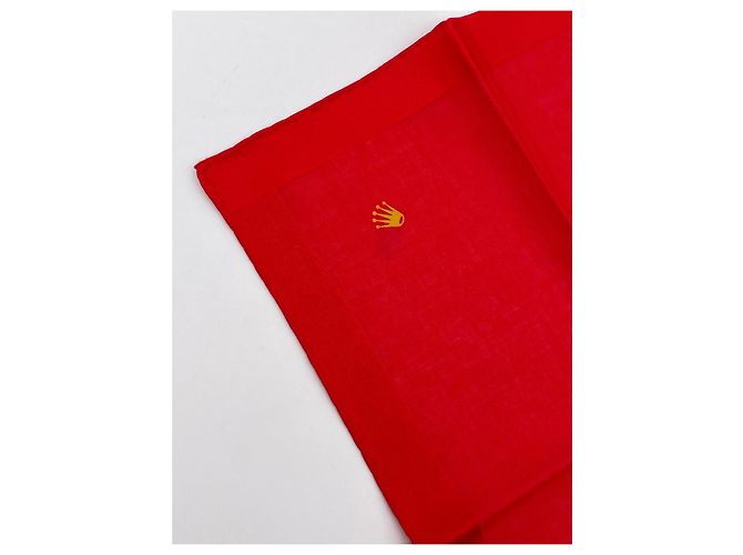 Rolex fazzoletto 100% cotone rosso nuovo - vista 4