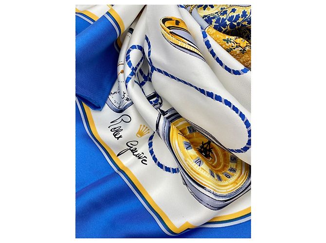 Foulard Rolex seta - vista 10