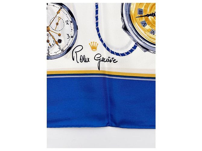 Foulard Rolex seta - vista 6
