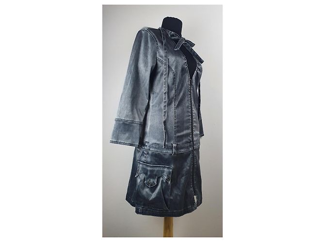 Diesel Kleid Grau - Ansicht 2