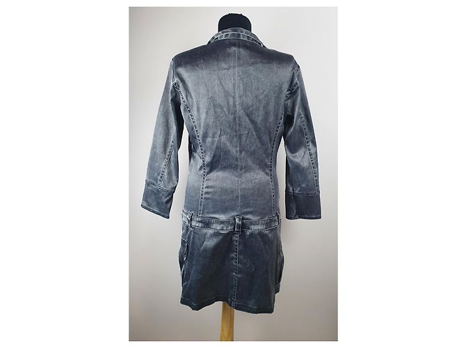 Diesel Kleid Grau - Ansicht 4