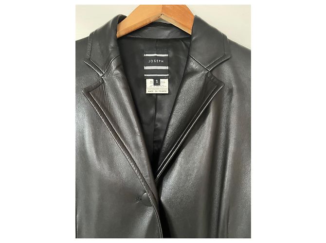 Joseph Lederjacke Dunkelbraun - Ansicht 3