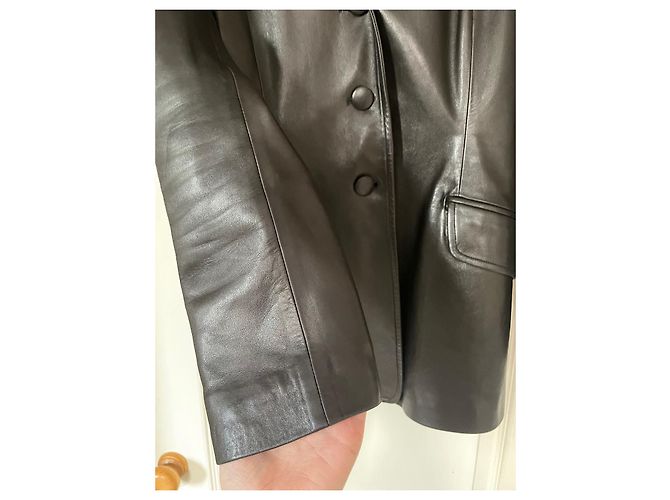 Joseph Lederjacke Dunkelbraun - Ansicht 6