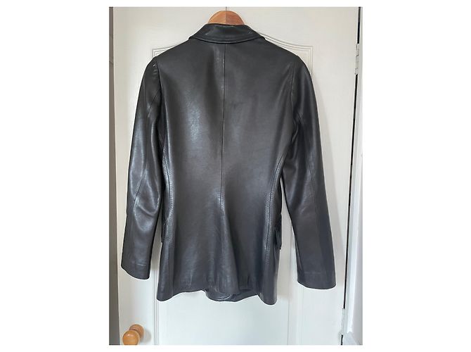 Joseph Lederjacke Dunkelbraun - Ansicht 8