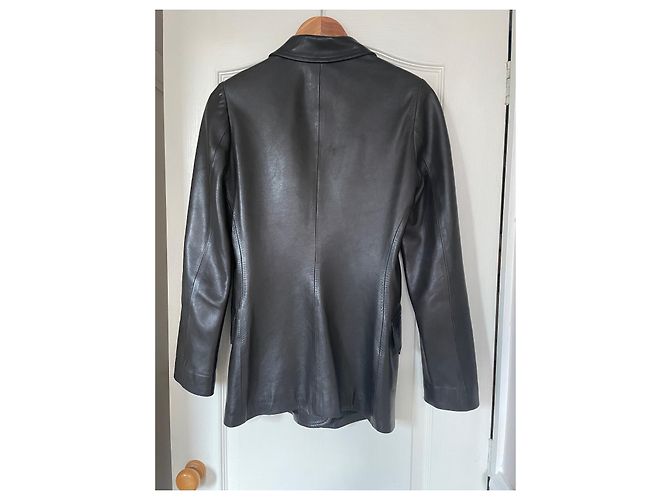 Joseph Lederjacke Dunkelbraun - Ansicht 9