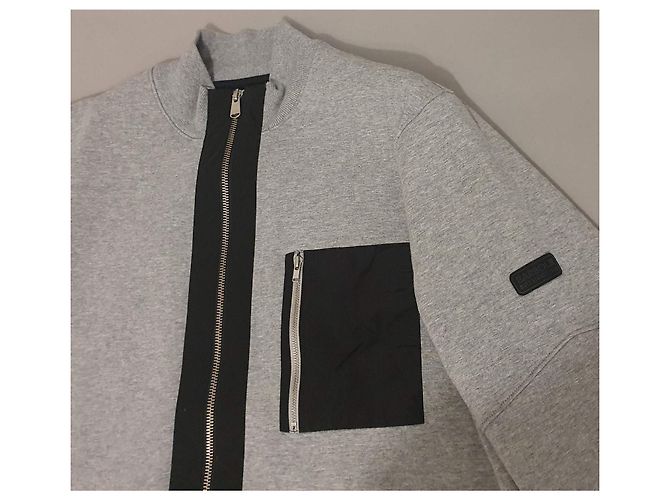 Barbour Jacke Grau Melange Schwarz - Ansicht 4
