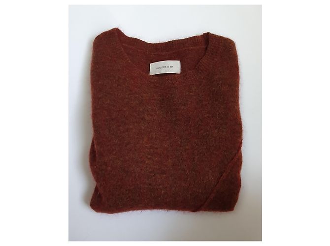 Autre Marque Holzweiler Oversize Pullover aus Wolle und Mohair Mehrfarben - Ansicht 5