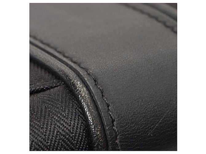 Hermès Marsupio Hermes in tela nera Acapulco Nero - vista 7