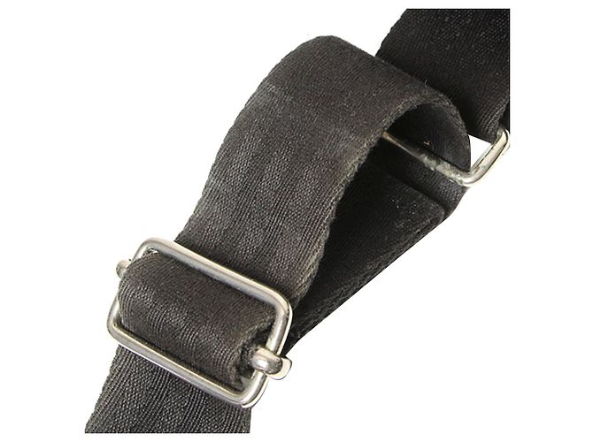 Hermès Marsupio Hermes in tela nera Acapulco Nero - vista 9