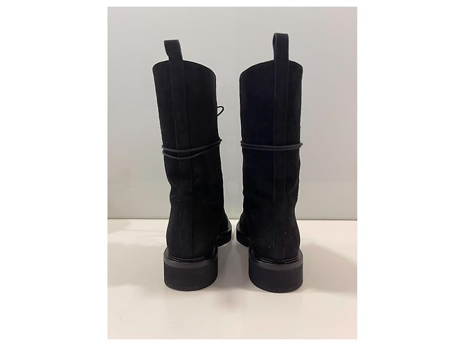 Botas Khaite Conley en ante negro - vista 3