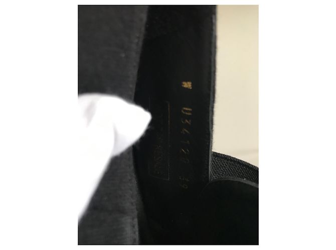 Chanel Uniform-Oxford-Schnürschuhe Schwarz - Ansicht 15
