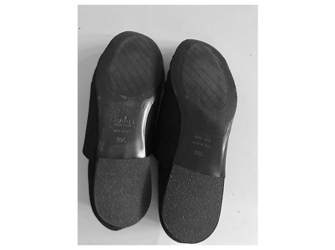 Chanel Uniform-Oxford-Schnürschuhe Schwarz - Ansicht 19
