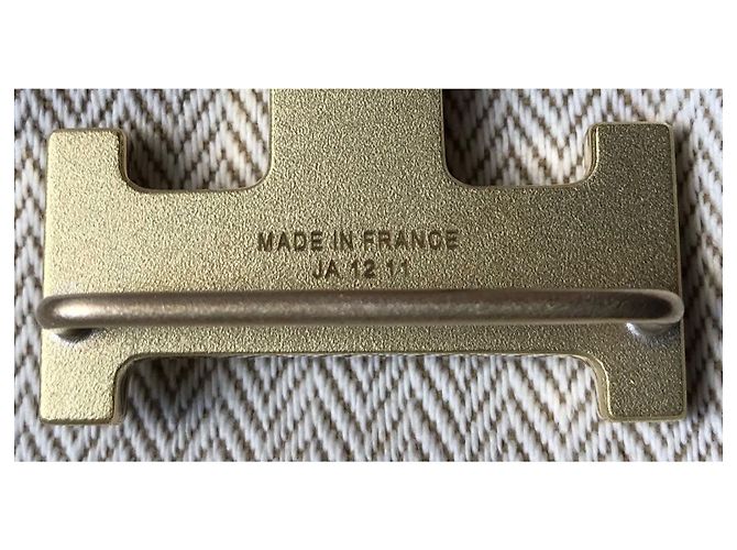 Constance Fibbia per cintura Hermès modello H oro D'oro - vista 2