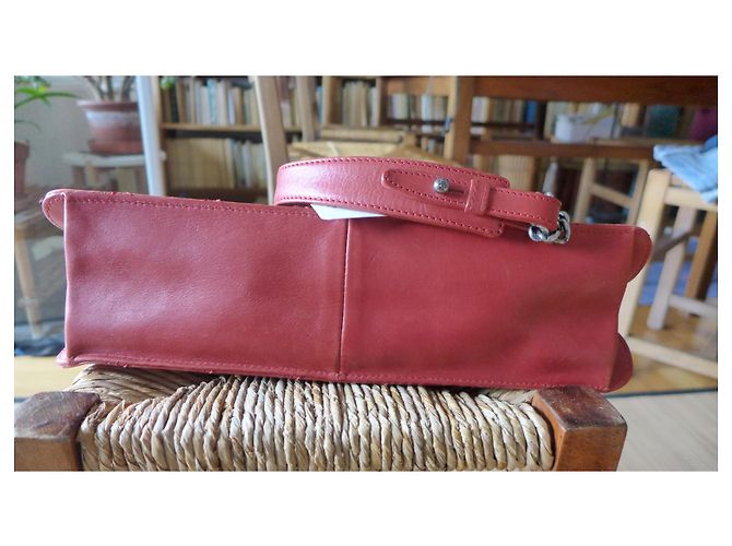 Chanel 2.55 Jumbo Sonderedition rote Leder Handtasche - Ansicht 2