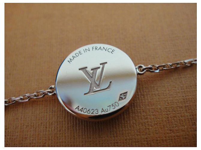 Louis Vuitton Sonnenfarbenes Blütenarmband MALACHIT und DIAMOND Grün - Ansicht 3