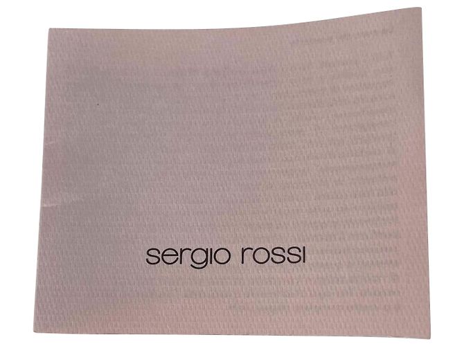 Astuccio per cosmetici Sergio Rossi in pelle rosa - vista 3
