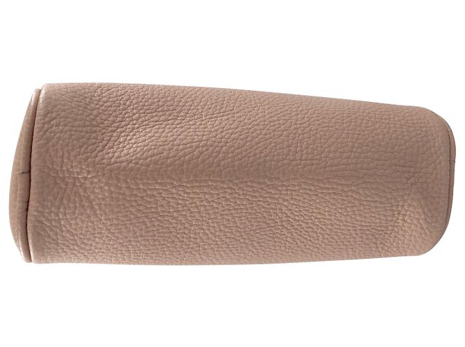 Astuccio per cosmetici Sergio Rossi in pelle rosa - vista 5