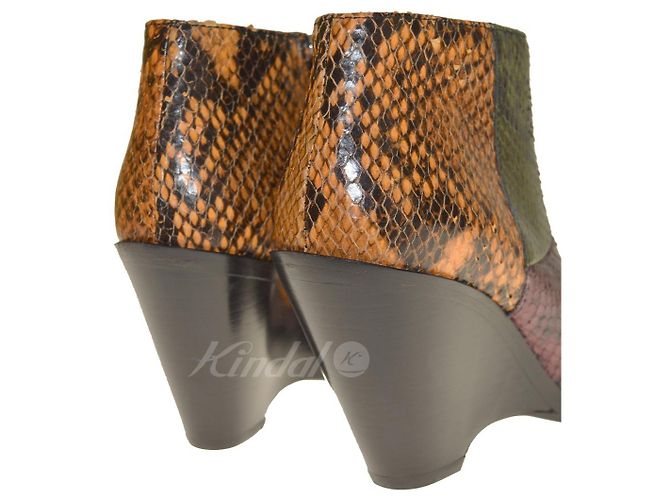 [Occasion] ACNE STUDIOS Python Booty Bourgogne - vue 5