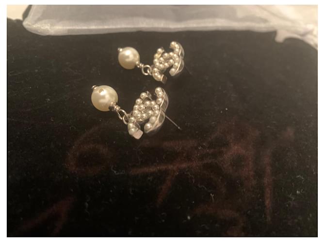Chanel Ohrringe Silber Hardware - Ansicht 4