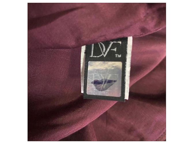 Diane Von Furstenberg Vestido burdeos con encaje floral Sarita de DvF Púrpura - vista 4