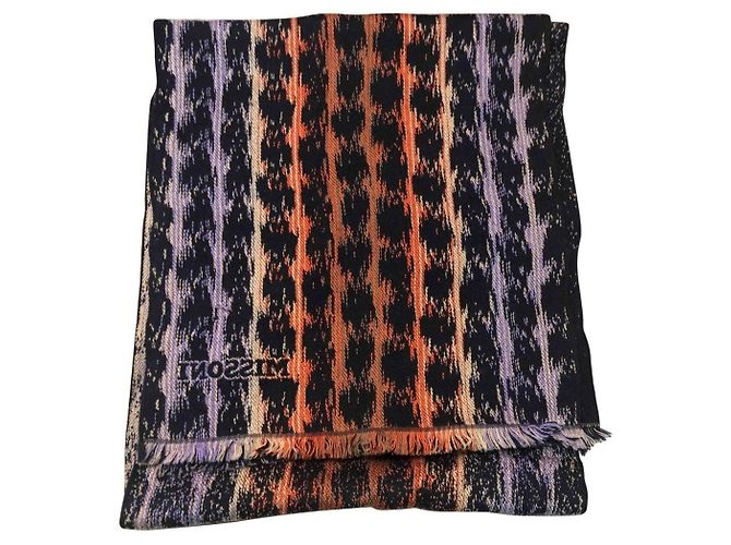 Sciarpa Missoni in maglia di lana multicolor Multicolore - vista 3