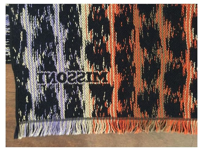Sciarpa Missoni in maglia di lana multicolor Multicolore - vista 9
