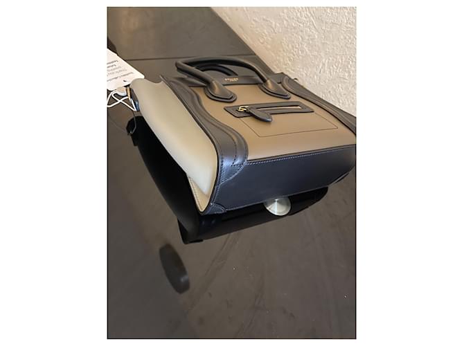Luggage Borsa bagaglio Céline Nano Marrone - vista 5