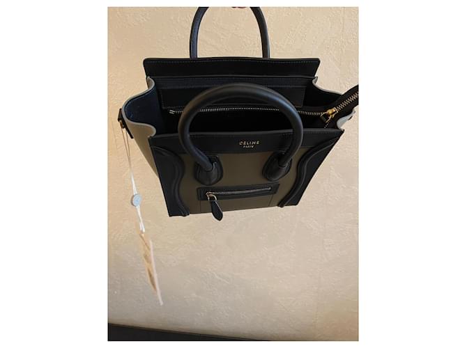 Luggage Borsa bagaglio Céline Nano Marrone - vista 8