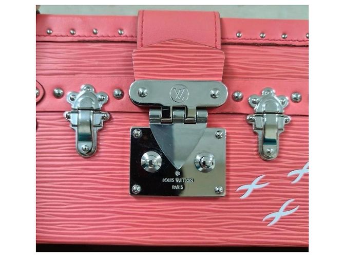 Louis Vuitton Petite Malle Epi Borsa a tracolla Clutch Multicolore - vista 3