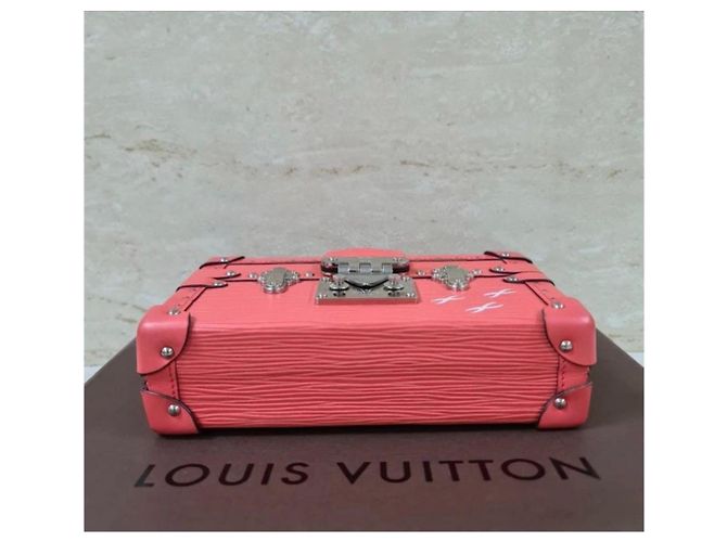 Louis Vuitton Petite Malle Epi Borsa a tracolla Clutch Multicolore - vista 5