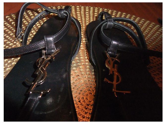 Sandali Yves Saint Laurent CASSANDRA - vista 4