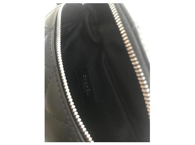 Marsupio Chanel in pelle di agnello nera .neuf Nero - vista 6