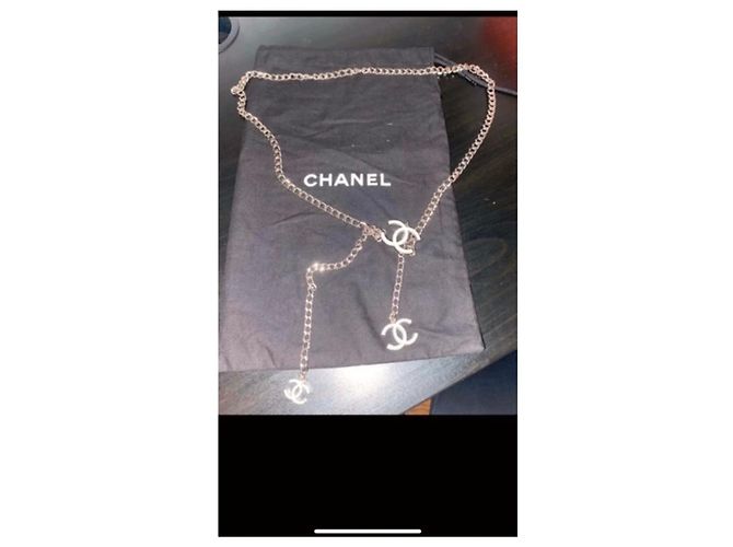 Chanel Kettengürtel Silber 85 cm - Ansicht 3