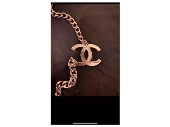 Chanel Kettengürtel Silber 85 cm - Ansicht 4