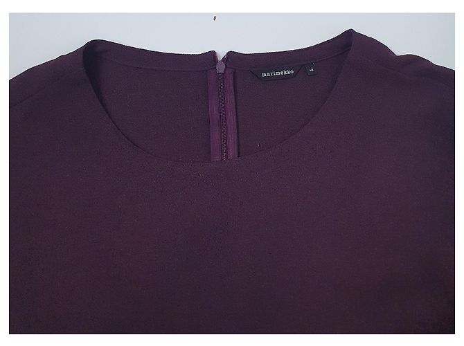 Abito Marimekko Ailu Viola Viola scuro - vista 6