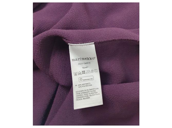 Abito Marimekko Ailu Viola Viola scuro - vista 7