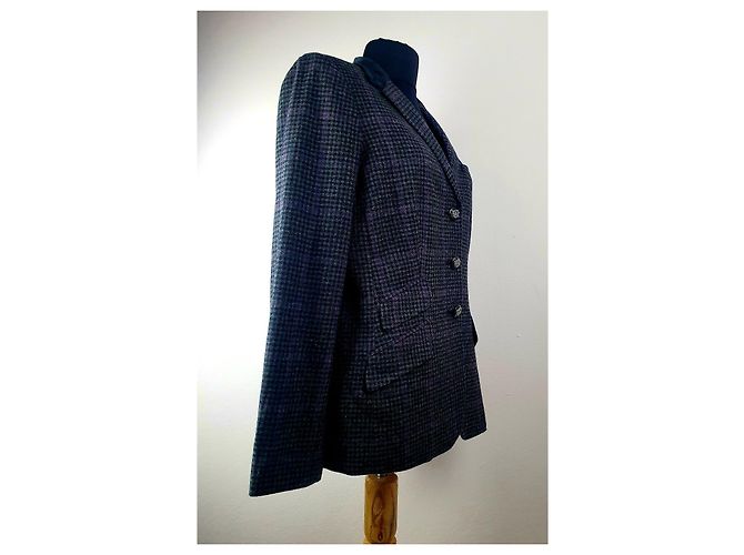 Blazer Ralph Lauren de lã e cashmere Multicor - vista 4