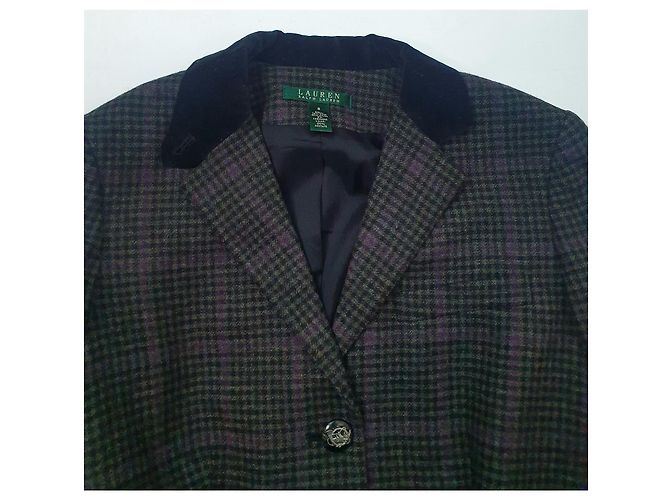 Blazer Ralph Lauren de lã e cashmere Multicor - vista 6