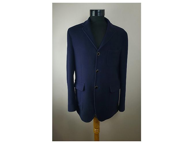 Autre Marque Our Legacy Blazer Navy Blau Wolle Größe L 50 Marineblau - Ansicht 3