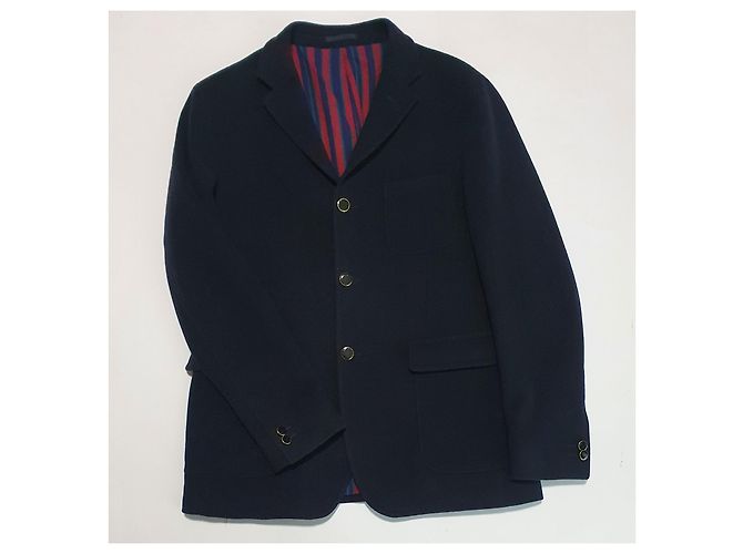 Autre Marque Our Legacy Blazer Navy Blau Wolle Größe L 50 Marineblau - Ansicht 8